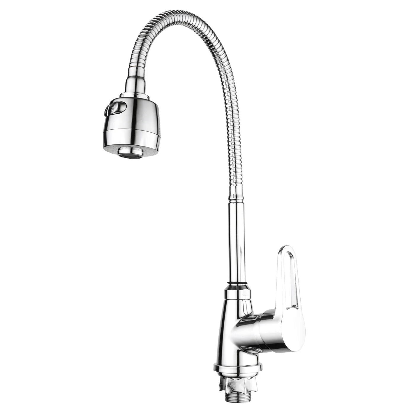 Смеситель кухонный MIXXUS Elba 014 с гибким изливом Хром (MI6304)