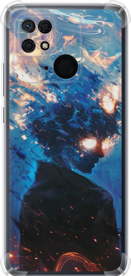Чехол на Xiaomi Redmi 10C Сатору Годжо (6129sp-2591-42517)