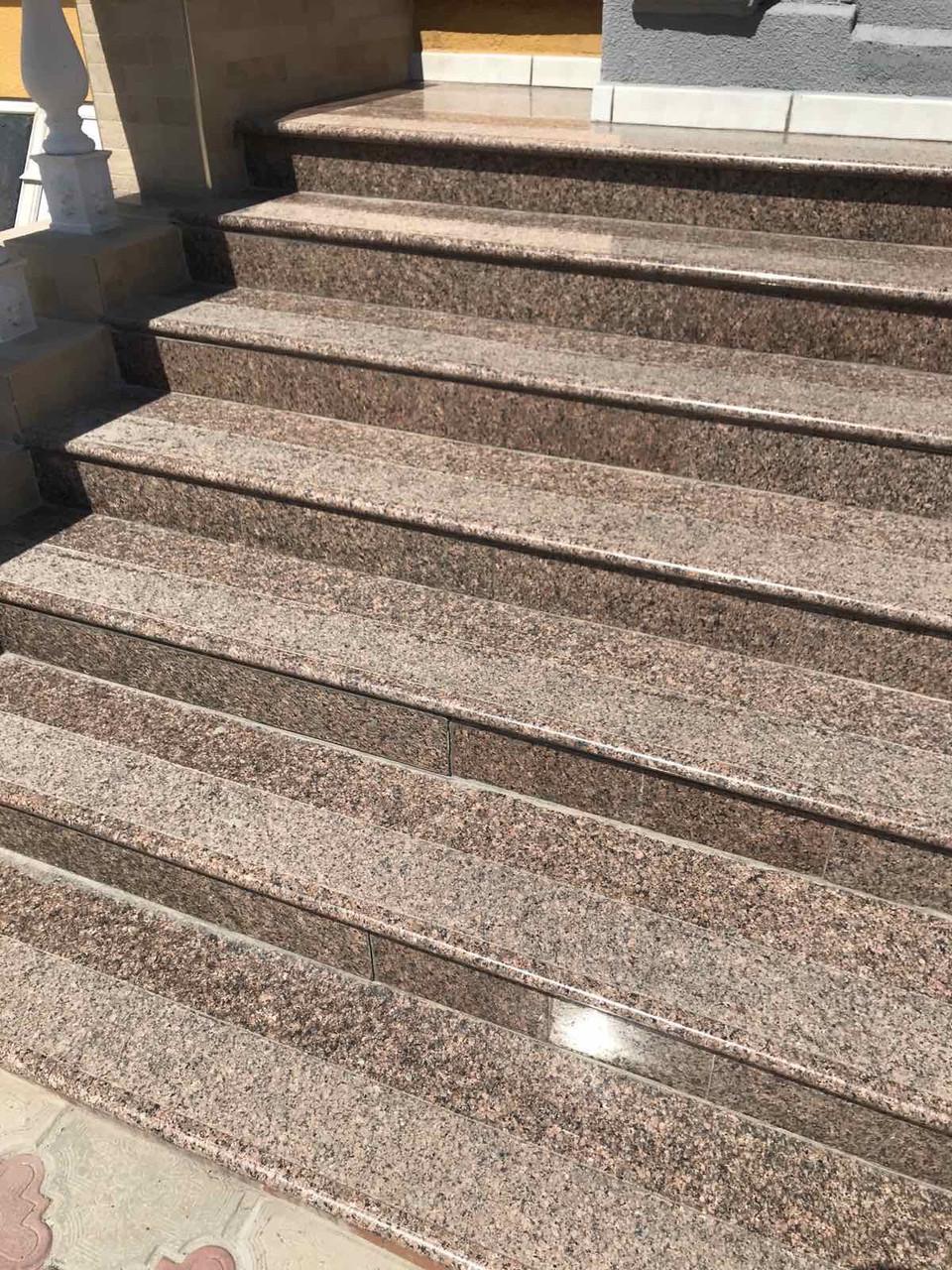 Сходи цілісні з граніту 1000х330х30 мм (25887459) - фото 2 Сходи цілісні з граніту 1000х330х30 мм (25887459) - фото 2