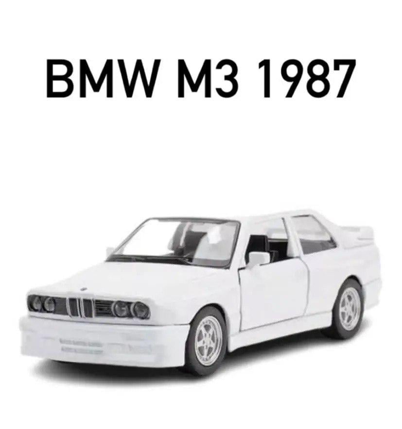 Модель автомобіля BMW M3 E30 1987 1:43 Білий (2009) - фото 2