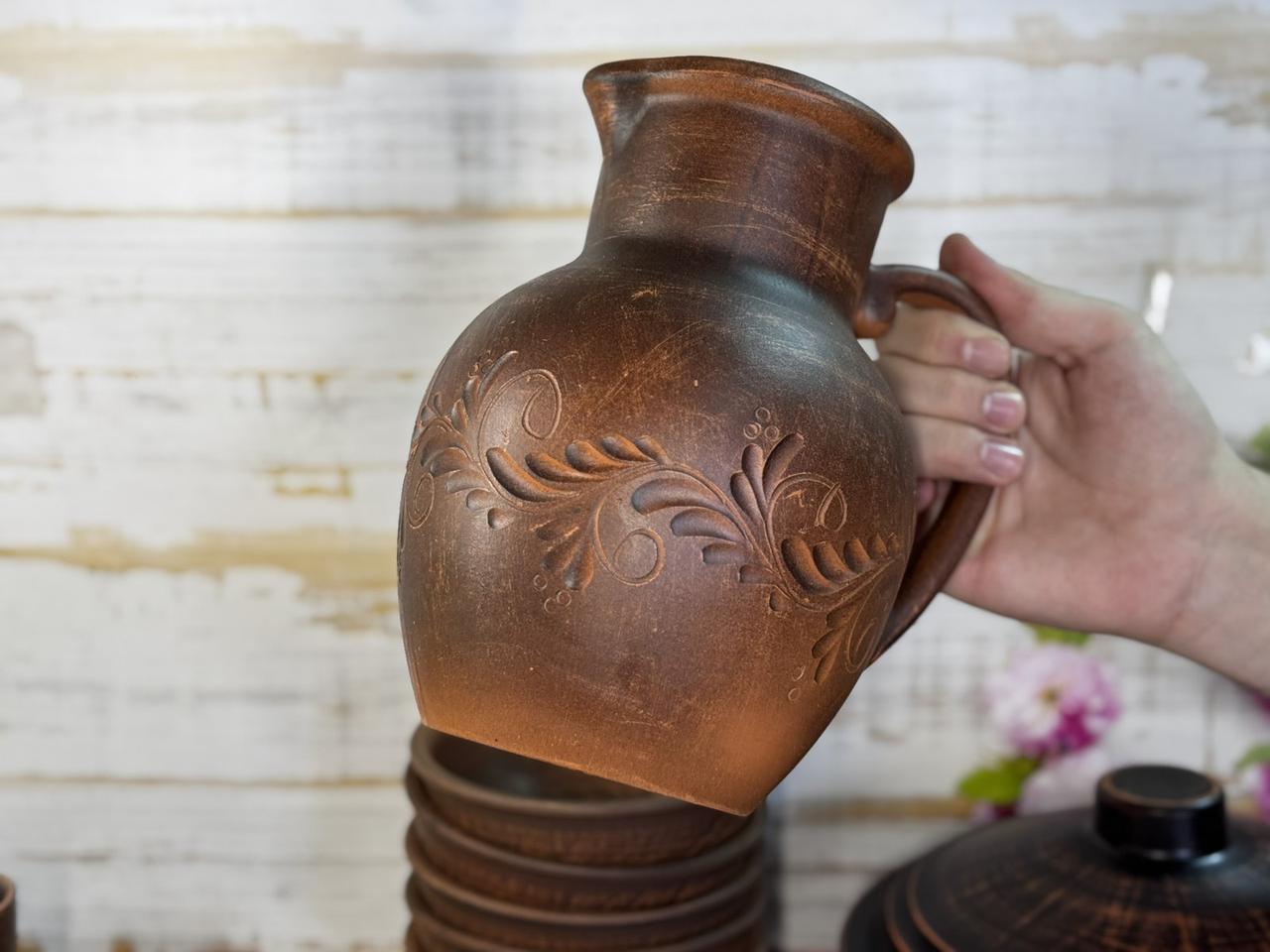 Сервиз глиняный на 6 персон 19 предметов (2701743169) - фото 5 Сервиз глиняный на 6 персон 19 предметов (2701743169) - фото 5