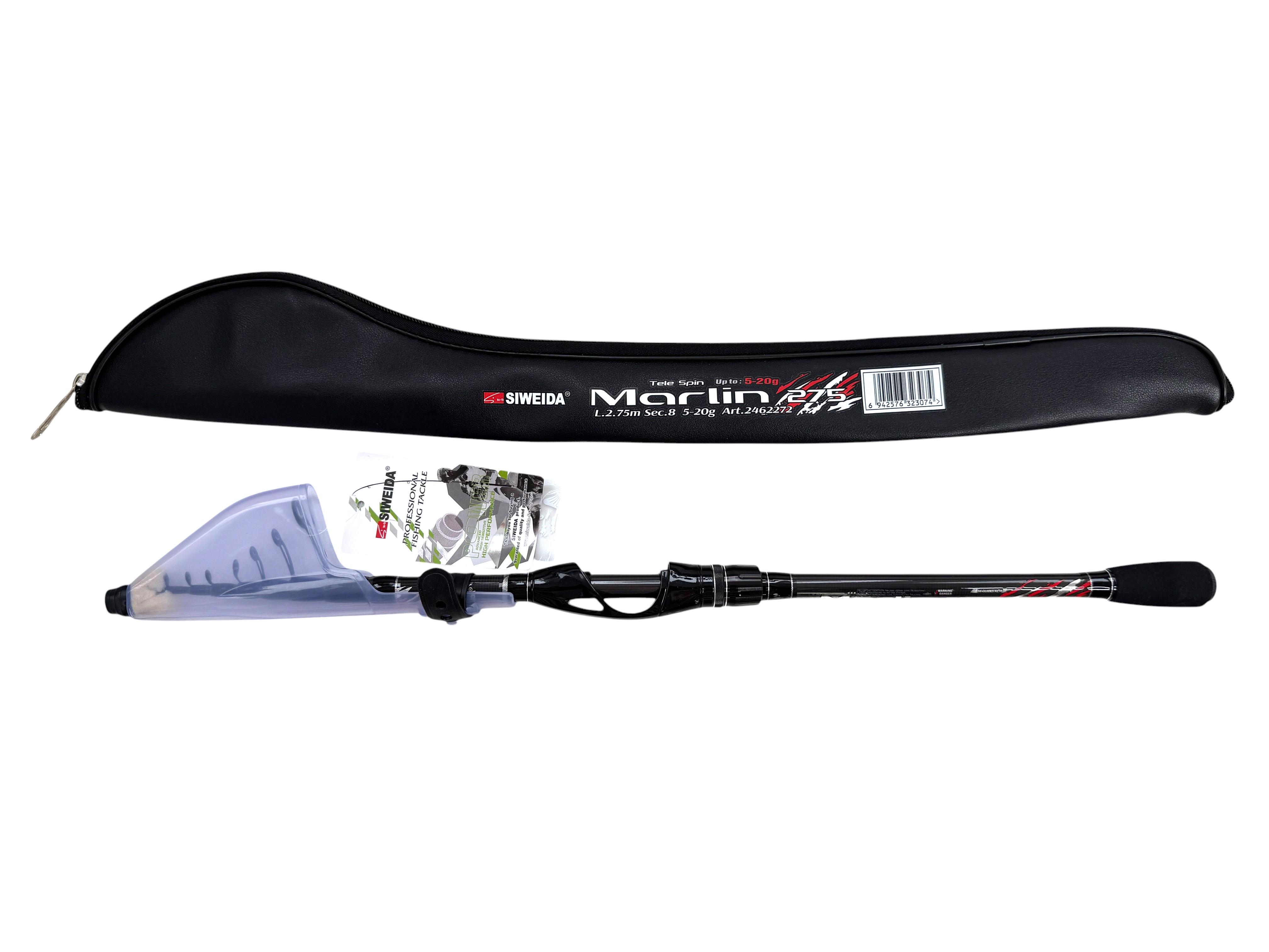 Спінінг-телескоп Siweida Marlin Light-Medium 5-20 г 2,75 м (20664765148) Спінінг-телескоп Siweida Marlin Light-Medium 5-20 г 2,75 м (20664765148)