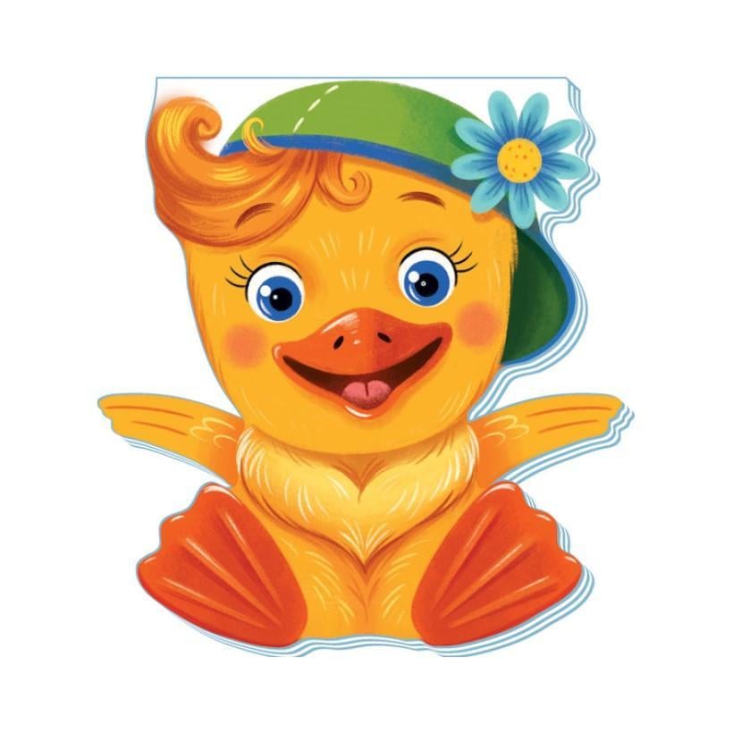 Дитяча книжка "Кумедні лапки Каченя" 340014