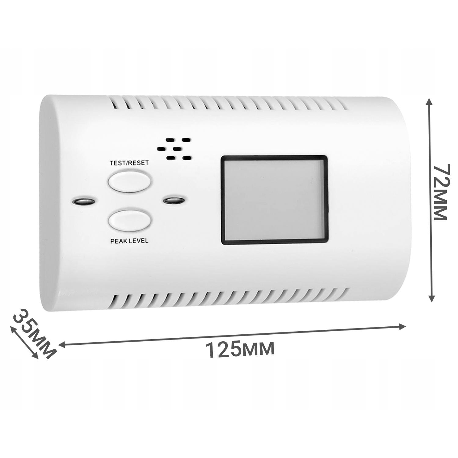 Датчик угарного газа JKD UL 2034 бытовой CO сигнализатор - фото 5 Датчик угарного газа JKD UL 2034 бытовой CO сигнализатор - фото 5