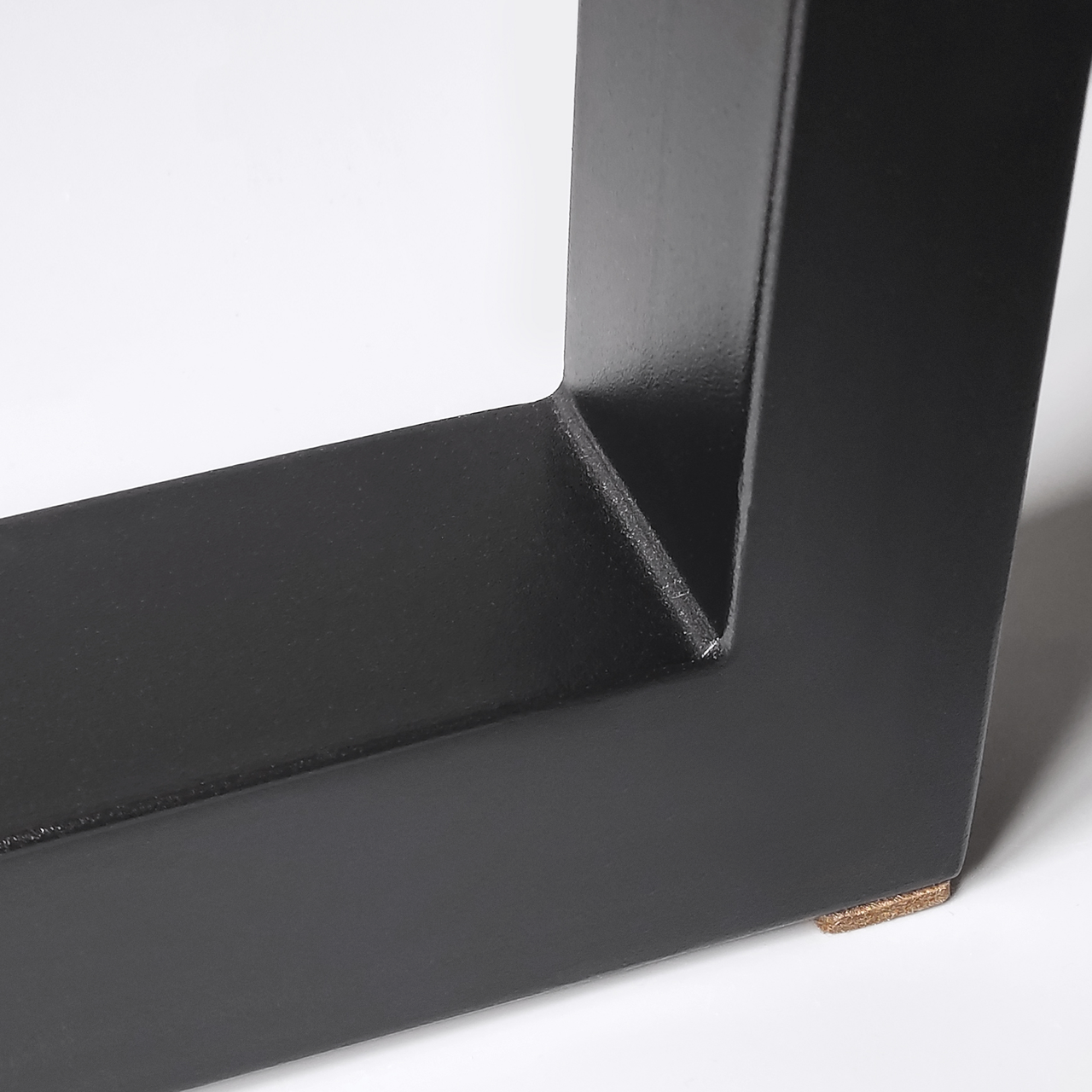 Опора для столу з металу 500х100 мм H 730 мм Чорний (1053) - фото 2