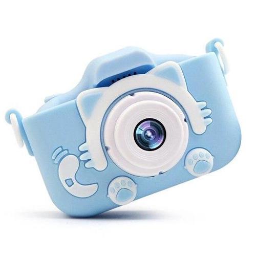 Фотоаппарат детский цифровой ET015 Cat Blue (582628)