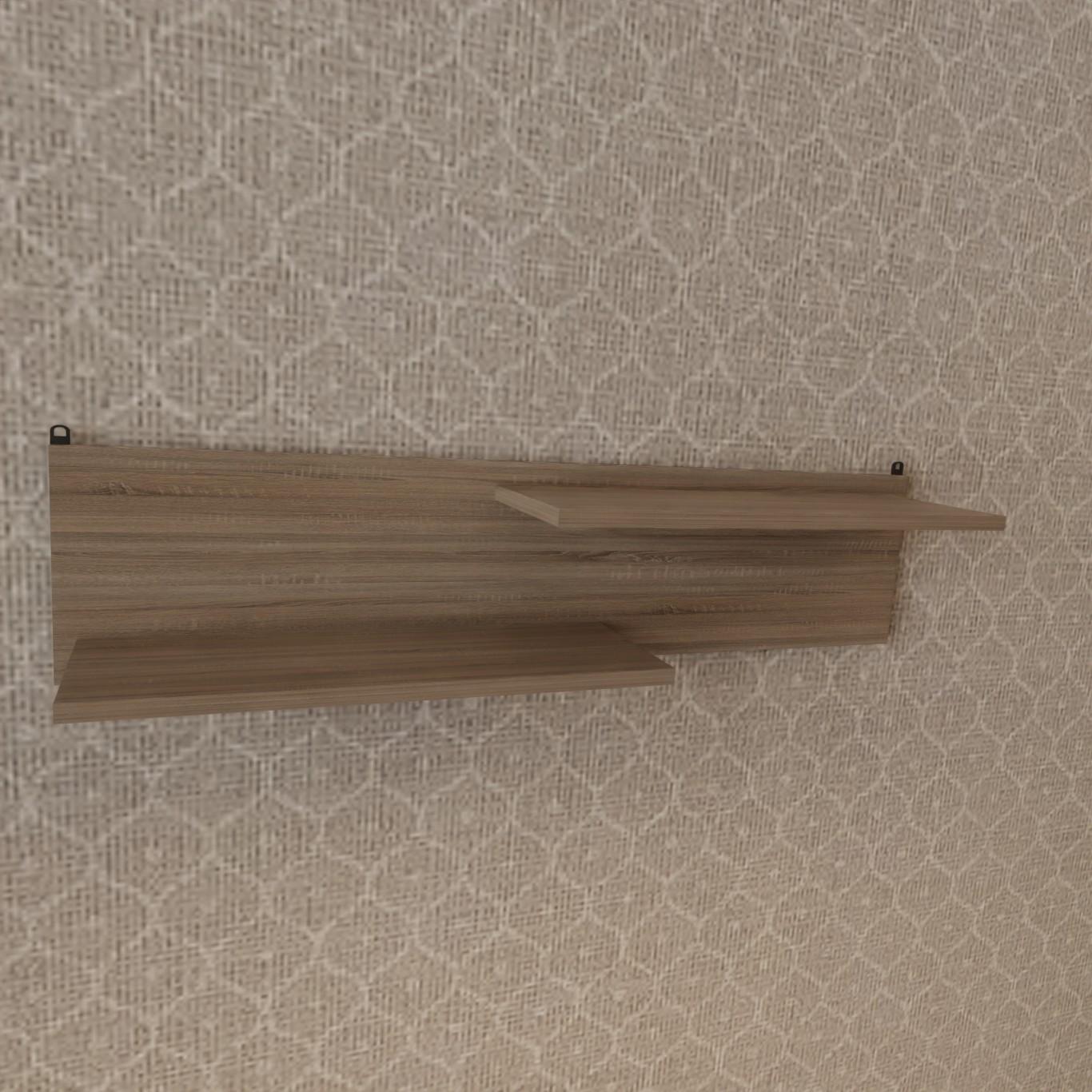 Полиця настінна Париж 1100х250х216 мм Дуб Сонома - фото 3