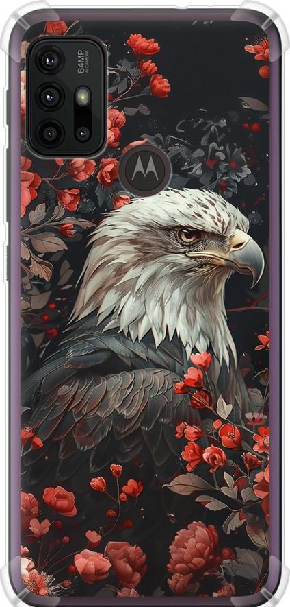 Чехол на Motorola Moto G20 Цветочный страж (6102sp-2461-42517)