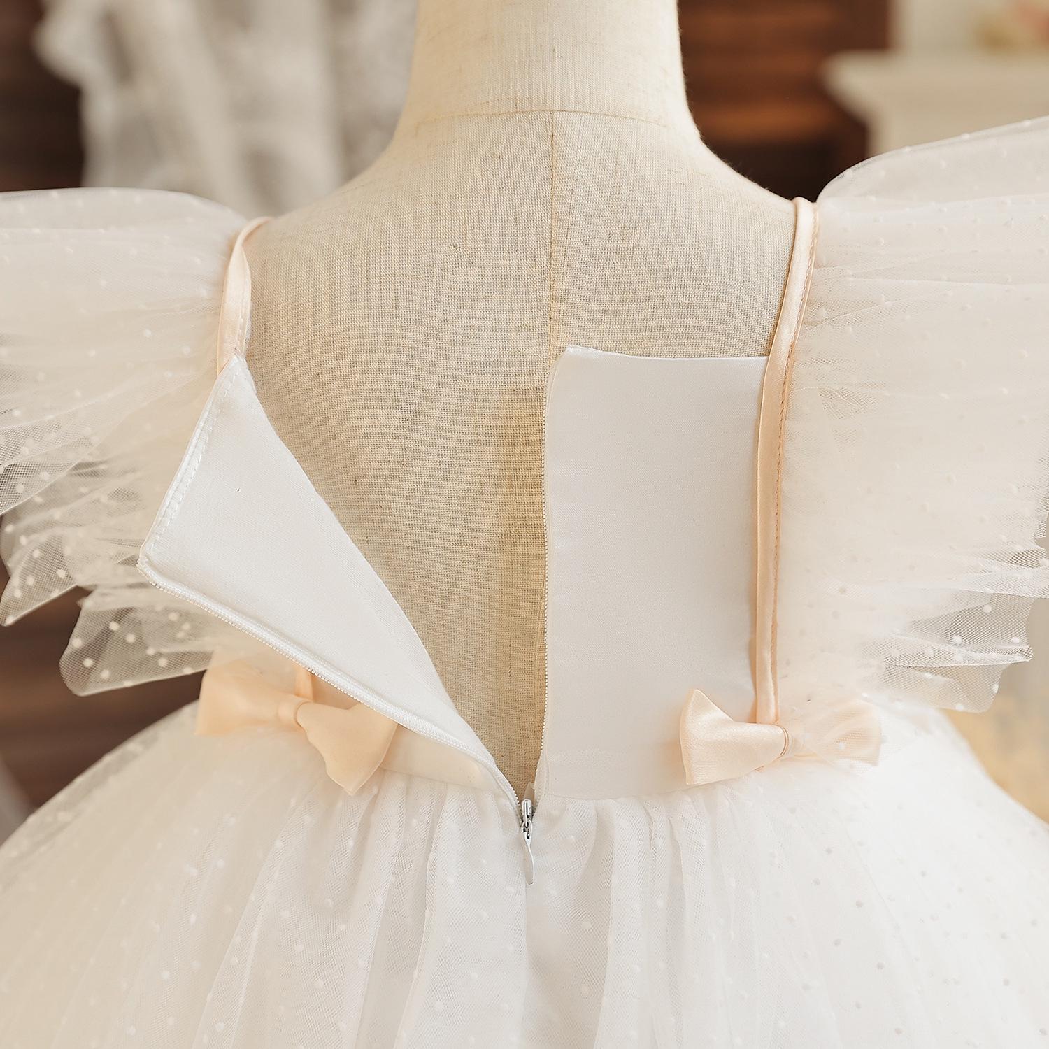 Сукня святкова пишна з фатіном Аманда на зріст 90 см Молочно-білий (11051010400) - фото 5