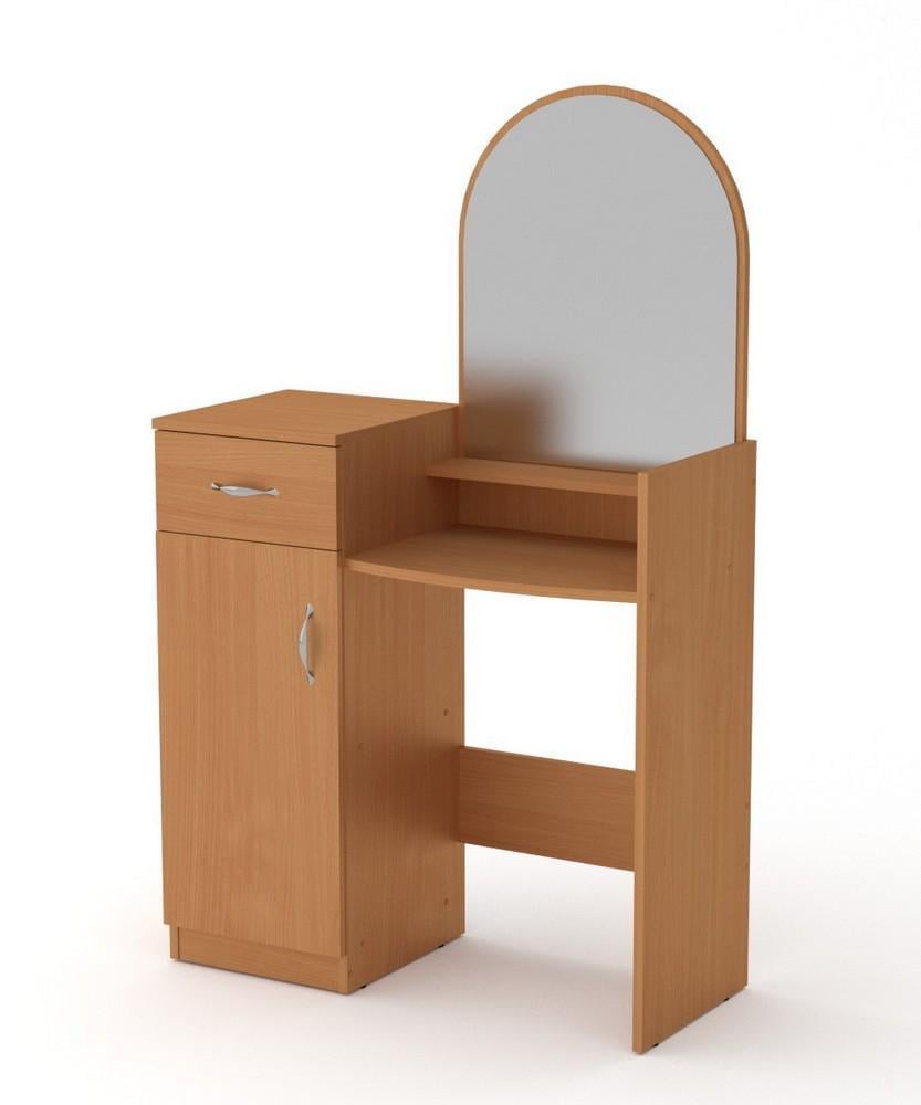 Туалетный столик МеблиКо Трюмо-1 86х39х139 см Бук (k-2501-2) - фото 1 Туалетный столик МеблиКо Трюмо-1 86х39х139 см Бук (k-2501-2) - фото 1