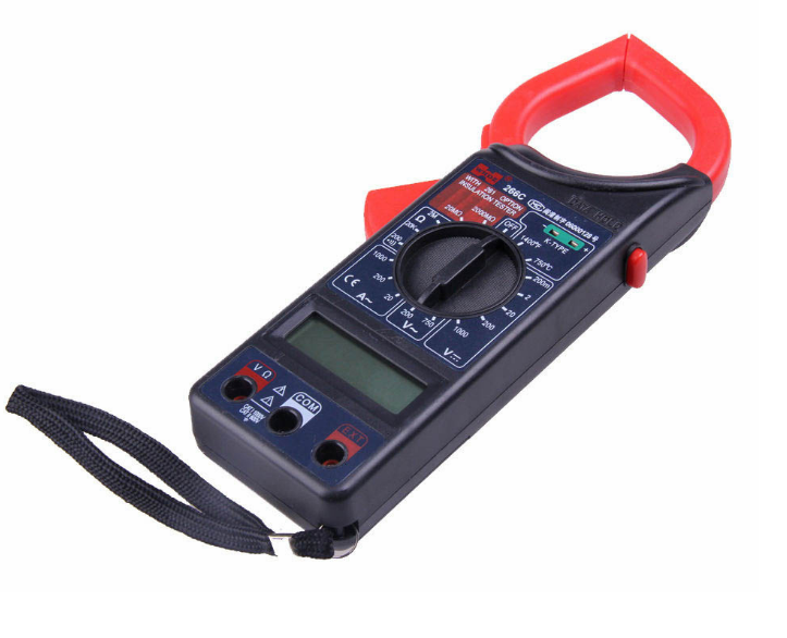 Мультиметр цифровой с токоизмерительными клещами (DT-266C)