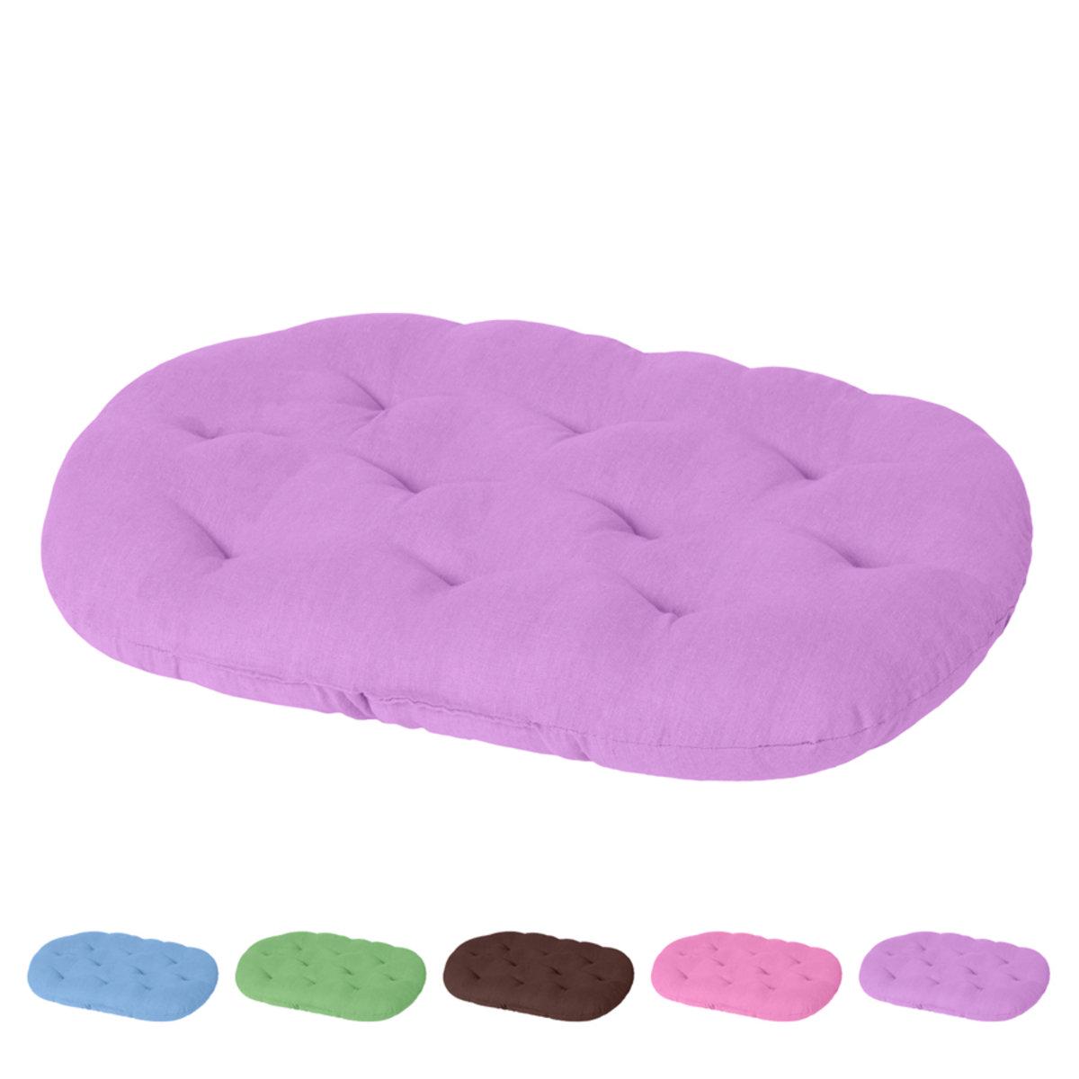 Подстилка овальная для животных Теремок S 30х40х7 см Фиолетовый (41039 Col) - фото 2 Подстилка овальная для животных Теремок S 30х40х7 см Фиолетовый (41039 Col) - фото 2