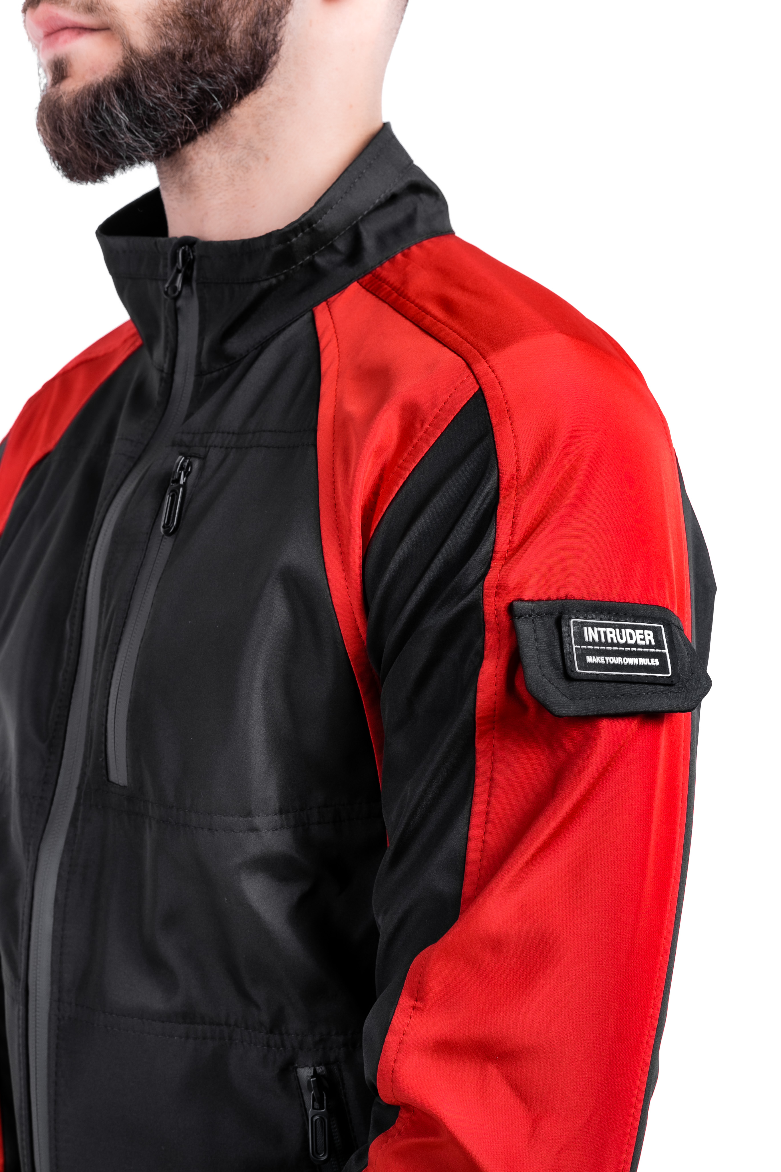 Куртка Intruder Softshell Lite iForce S Черно-красный (1589542163) - фото 5 Куртка Intruder Softshell Lite iForce S Черно-красный (1589542163) - фото 5