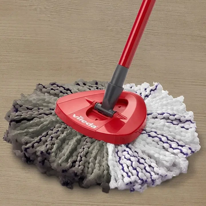 Насадка для швабры сменная Vileda Turbo Microfibre 167749 3в1 - фото 8