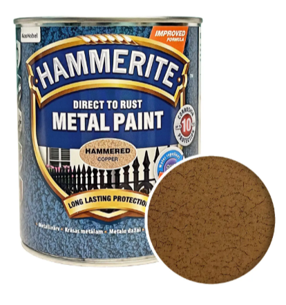 Фарба молоткова Hammerite Metal Paint для металу 2,5 л Мідний (5126306)