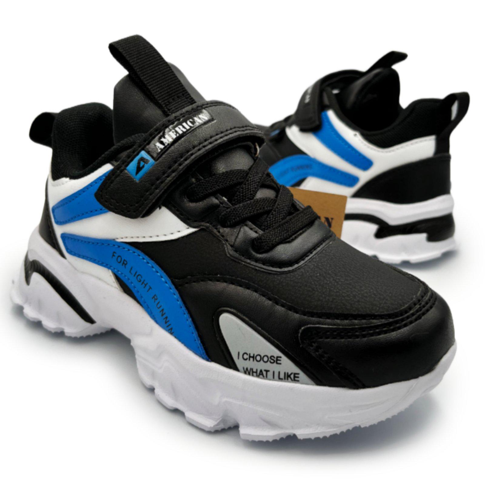 Кросівки для хлопчика American Club VM696s р. 31 Чорний - фото 2 Кросівки для хлопчика American Club VM696s р. 31 Чорний - фото 2