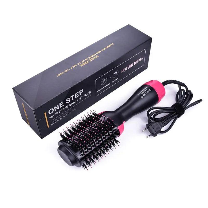 Фен-щетка для укладки волос One Step Hair Dryer & Styler
