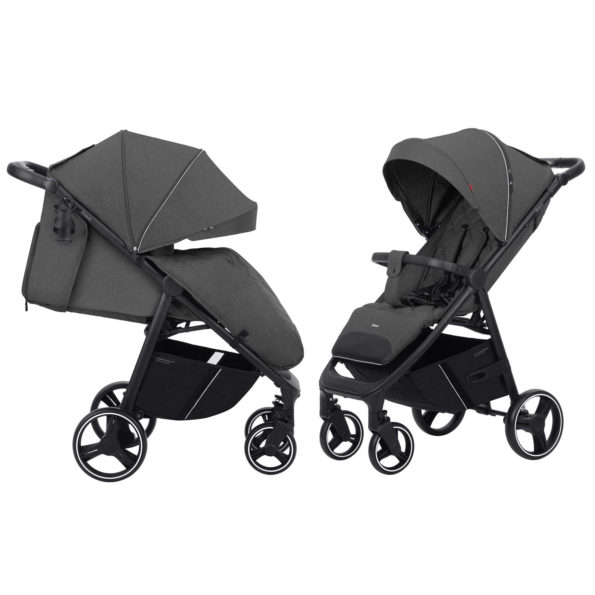Коляска прогулянкова CARRELLO Bravo CRL-8512 Lunar Grey (14985088) - фото 2