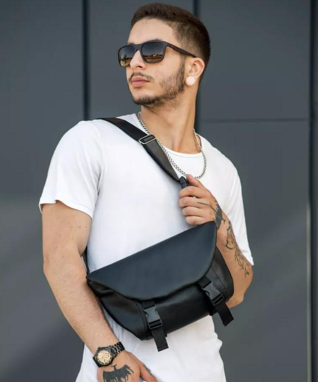 Поясная сумка мужская Sambag Tirso Zard Черный (80551001m)
