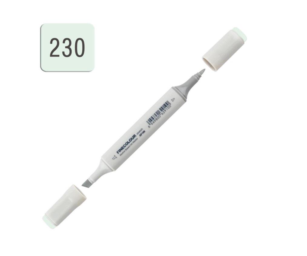 Маркер спиртовий Finecolour Sketchmarker 230 Зелений спектр (EF100-230) - фото 2
