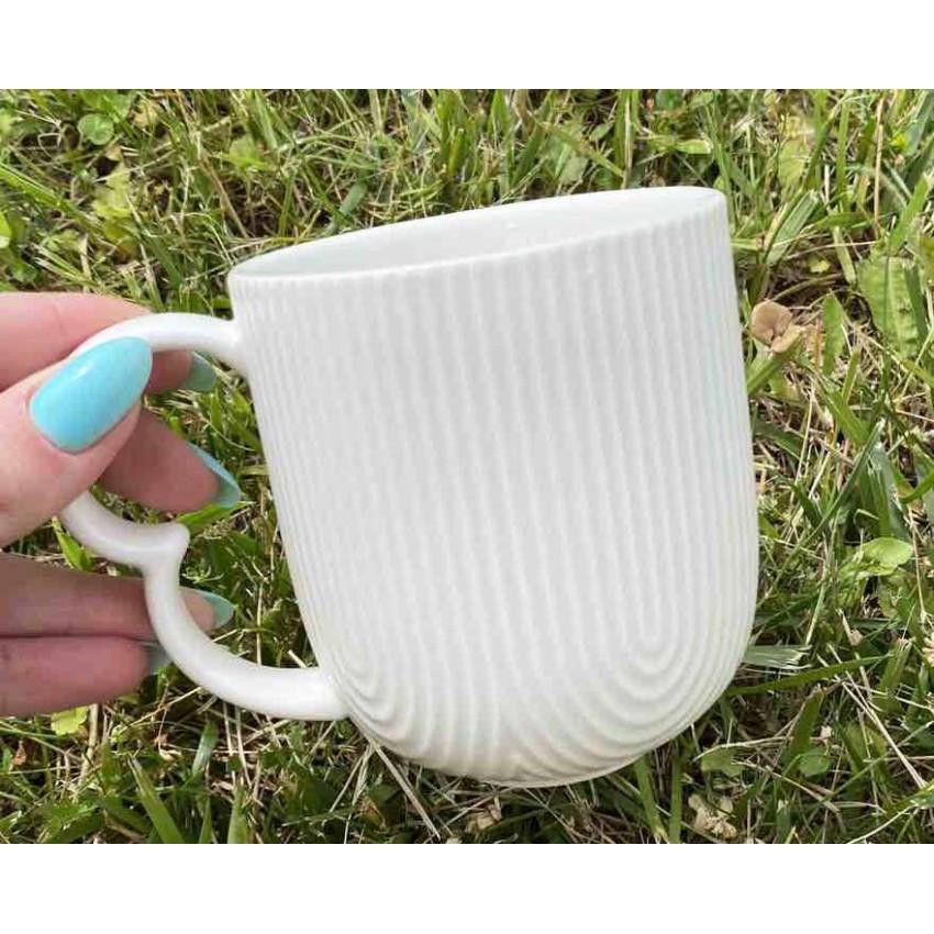 Кухоль порцеляновий Interos PJ03443-1 340 мл (1638566191) - фото 2 Кухоль порцеляновий Interos PJ03443-1 340 мл (1638566191) - фото 2