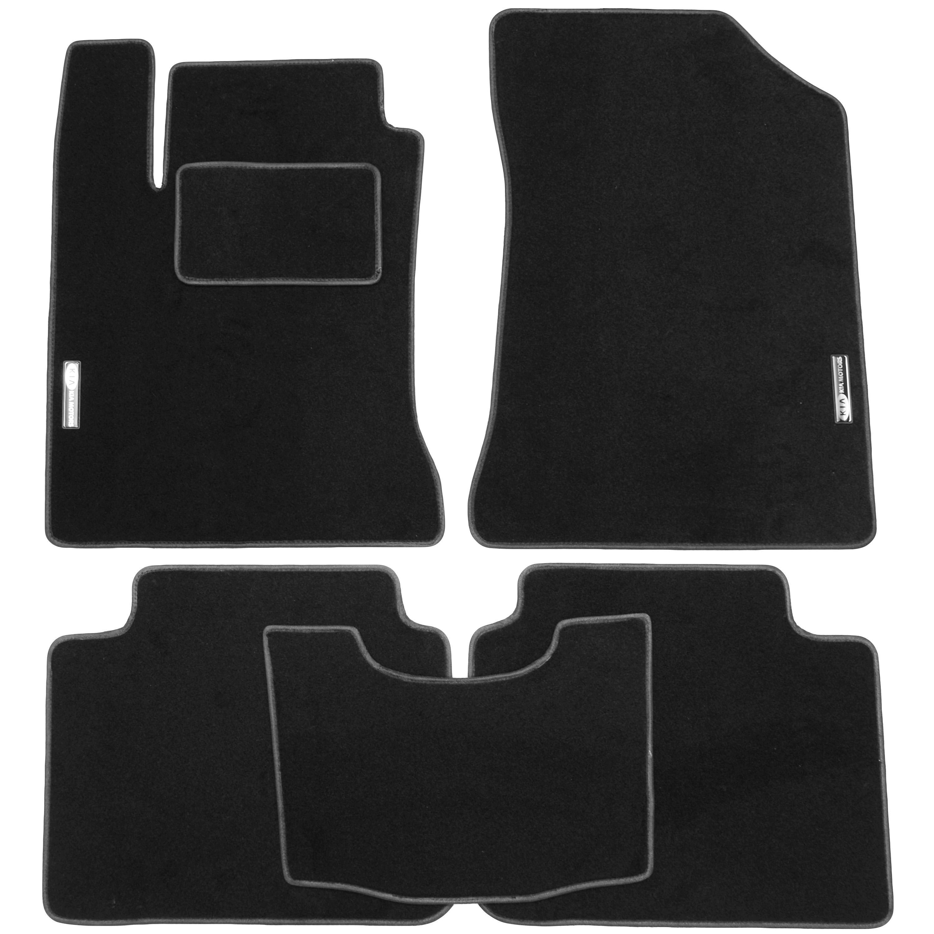 Коврики в салон для Kia Magentis '06-11 текстильные Черный
