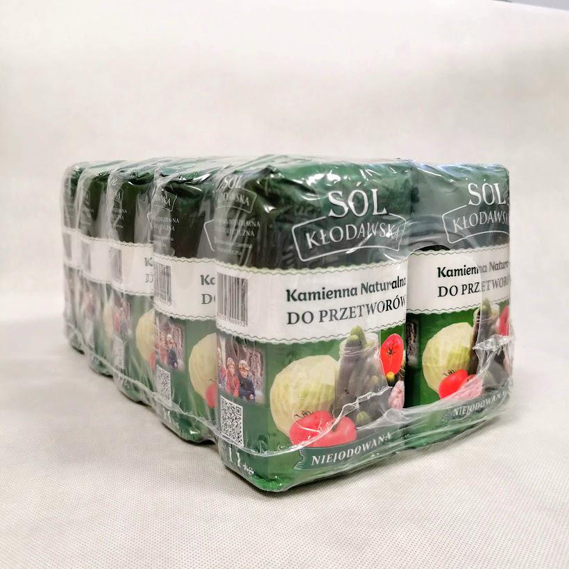 Соль каменная пищевая KLODAWSKA 1,1 кг