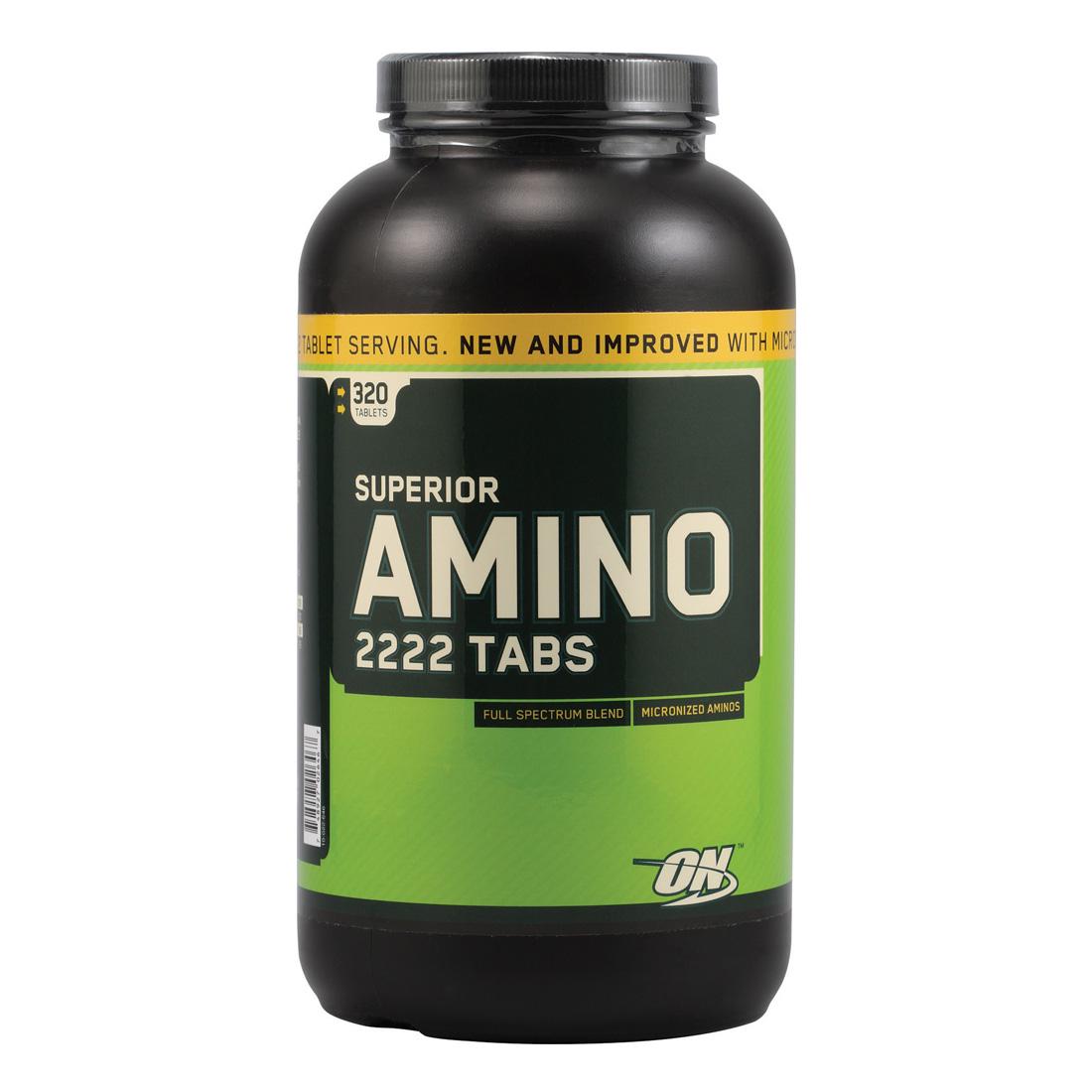 Амінокислоти Optimum Nutrition Superior Amino 2222 320 таб Без смаку