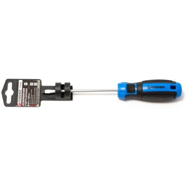 Отвертка Forsage Tools шлицевая магнитная SL4х100 мм (F-7131004)