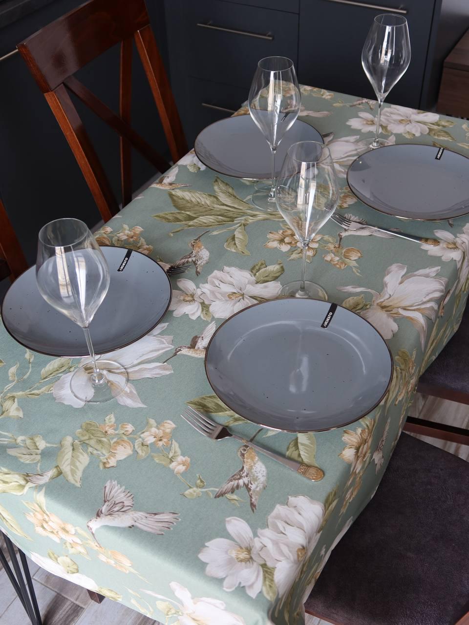 Скатертина водовідштовхувальна тефлонова прямокутна 140x170 см (300135-p2) - фото 5 Скатертина водовідштовхувальна тефлонова прямокутна 140x170 см (300135-p2) - фото 5