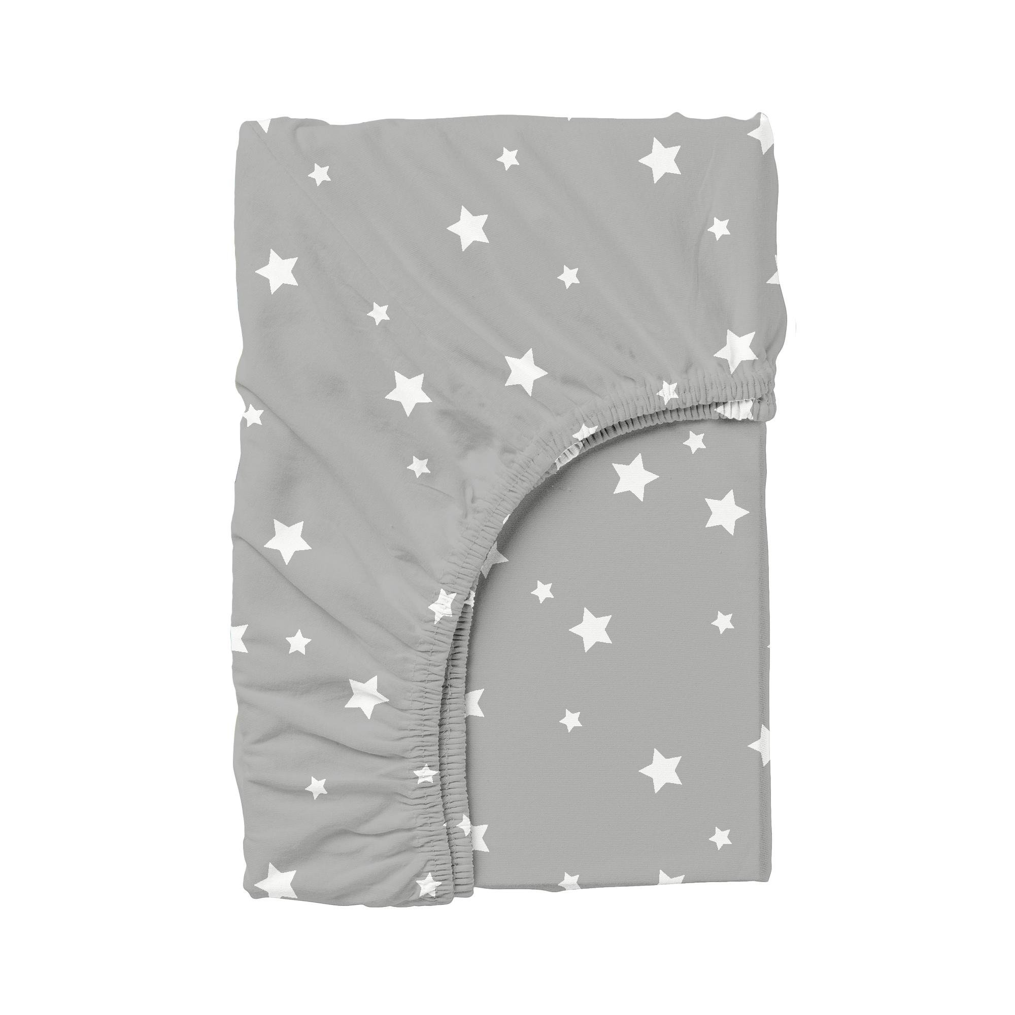 Простирадло на резинці 160х200х20 см StarFall Grey (4822052086964)