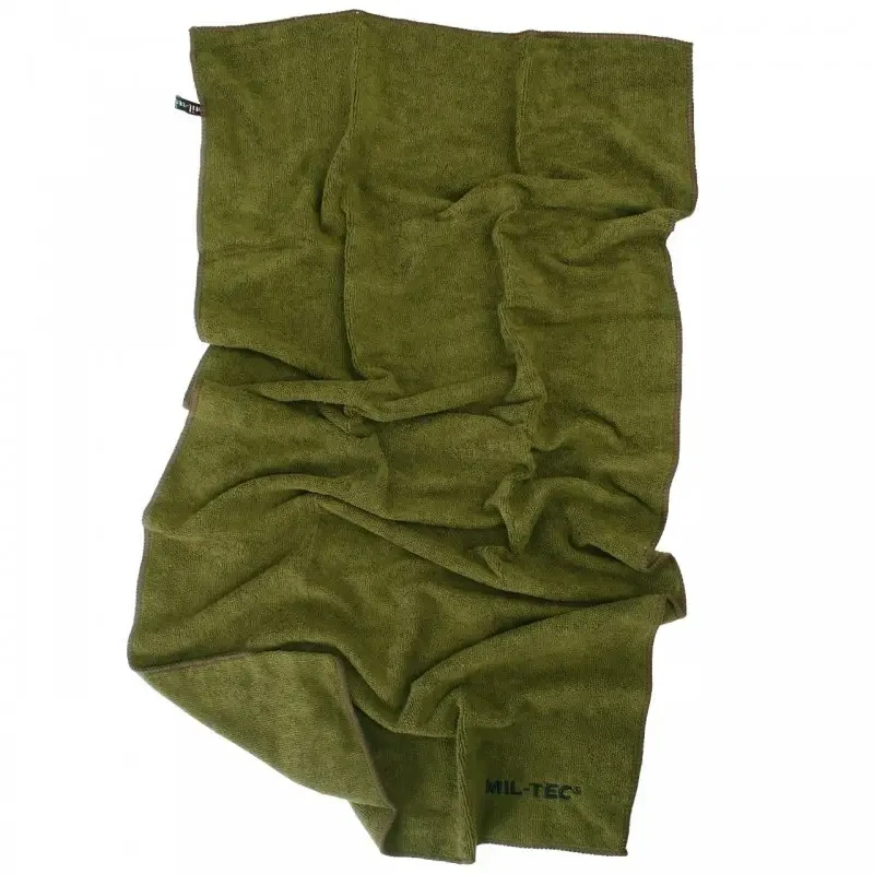 Полотенце быстросохнущее Mil-Tec из микрофибры 100x50 см (16011101) - фото 4 Полотенце быстросохнущее Mil-Tec из микрофибры 100x50 см (16011101) - фото 4