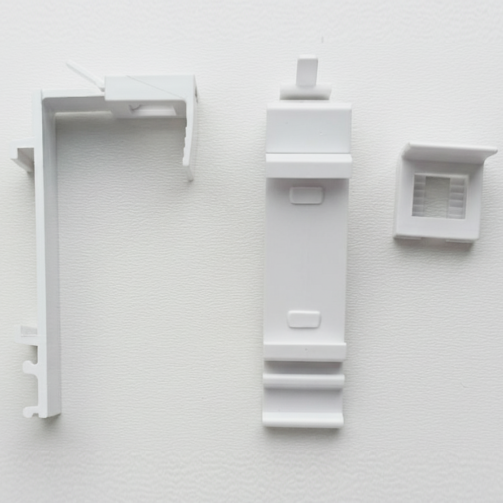 Гачки-вішаки під кронштейн Besta mini для ролет 2 шт. Білий