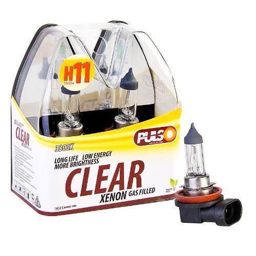 Лампы галогенные Pulso H11 PGJ19-2 12V 55W clear