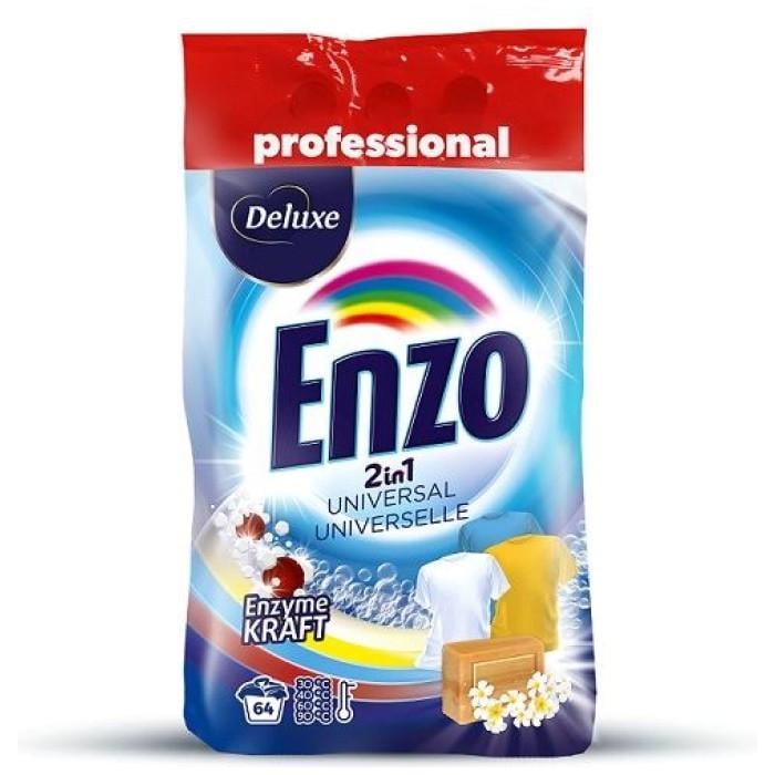 Пральний порошок сипучий універсальний Deluxe Enzo Universal на 64 прання 4,5 кг (2155089262)