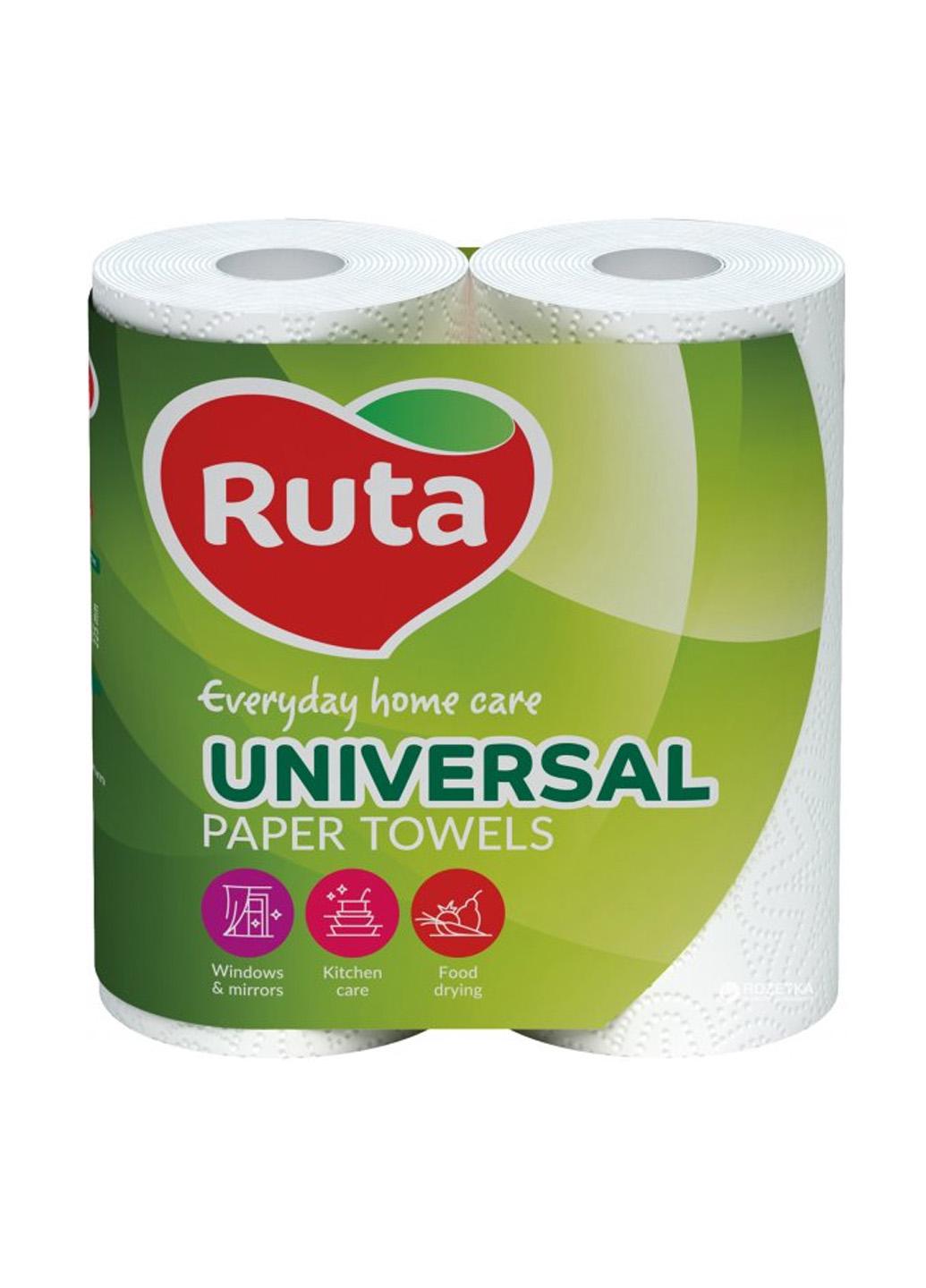 Бумажные полотенца Ruta universal 2-слойные 2 шт. (4820023740730)