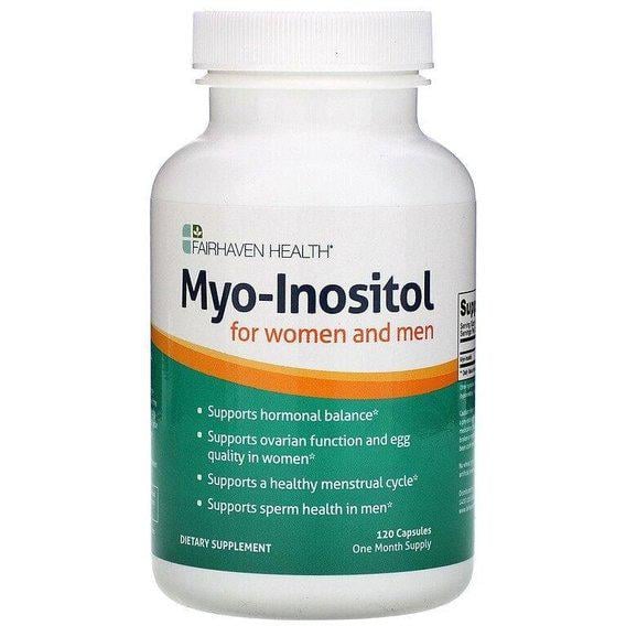 Інозитол Fairhaven Health Myo-Inositol For Women and Men 120 Caps (000001398)