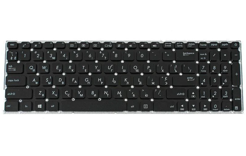 Клавиатура для ноутбука Asus X541SC Черный (170348)