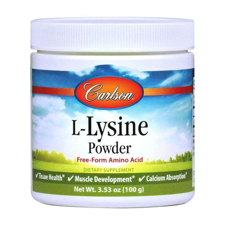 Лізин L Carlson L-Lysine Powder 100 g