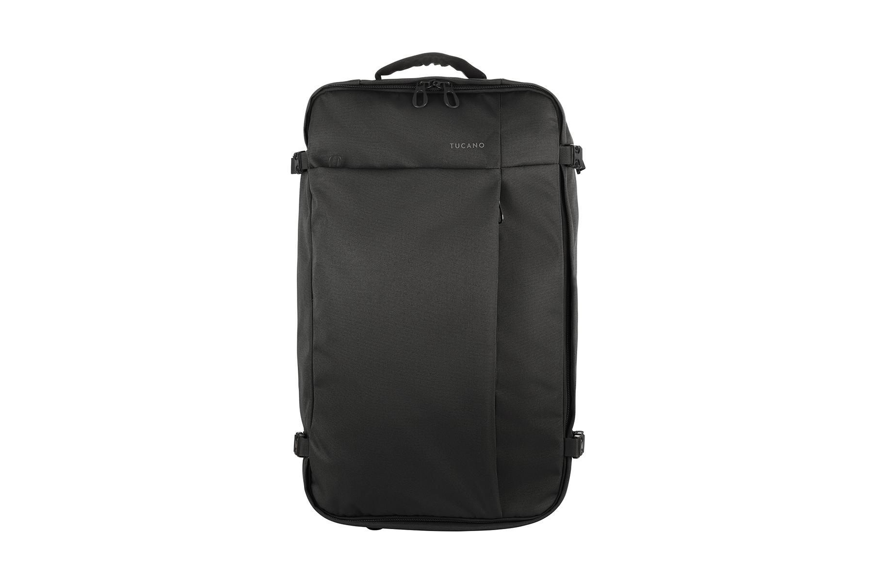 Сумка дорожная Tucano Tugo M Trolley полиэстер с колесной системой 45 л Черный (636000) - фото 5 Сумка дорожная Tucano Tugo M Trolley полиэстер с колесной системой 45 л Черный (636000) - фото 5
