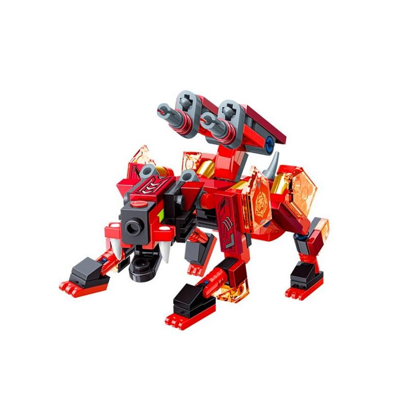 Конструктор Qman 2в1 Тигр та куб (41221)