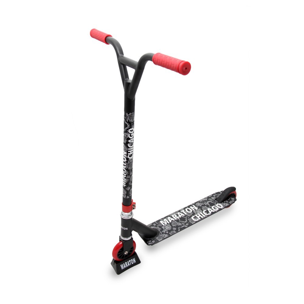 Самокат трюковой CHIKAGO Красный (2T1074)