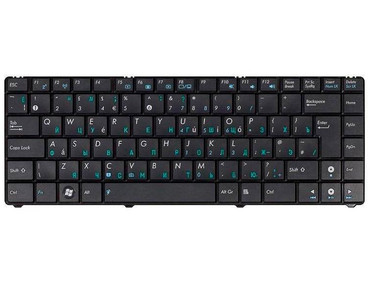 Клавиатура для ноутбука Asus N20/N20A/N20H Black