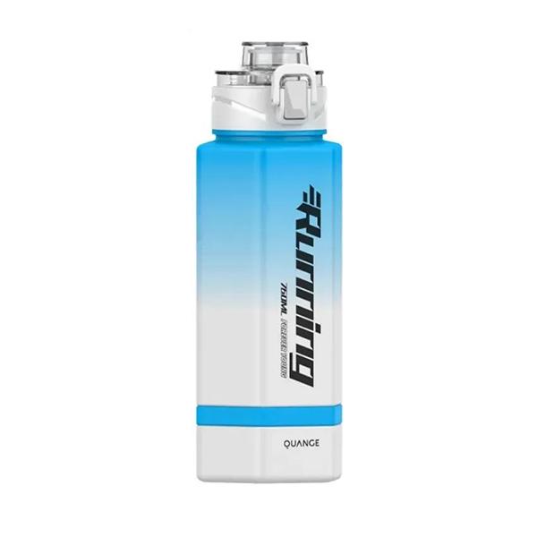 Бутылка для воды Quange Large Capacity Tritan Water Cup 760 мл Blue/White