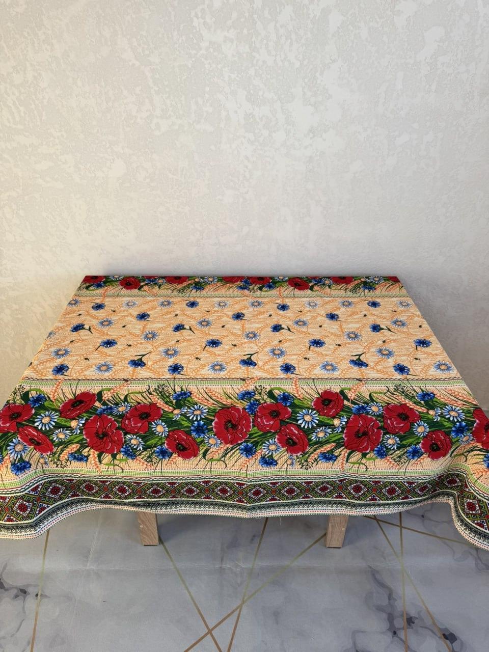 Скатерть на стол тканевая 150х110 см (П4К-am-skatert-N-044)