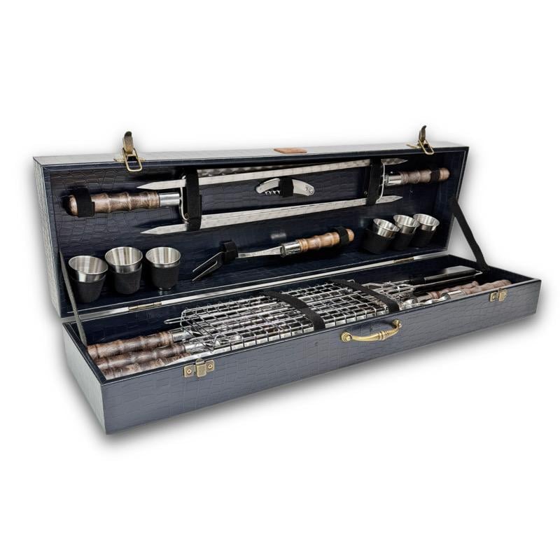 Шампури подарункові Gorillas BBQ Косуля ELIT в кейсі (BS74)