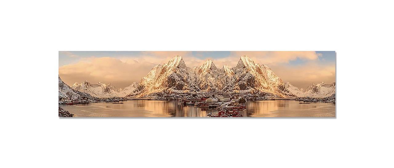 Наклейка виниловая на кухню Zatarga Горное озеро 600х2500 мм (1274515366)