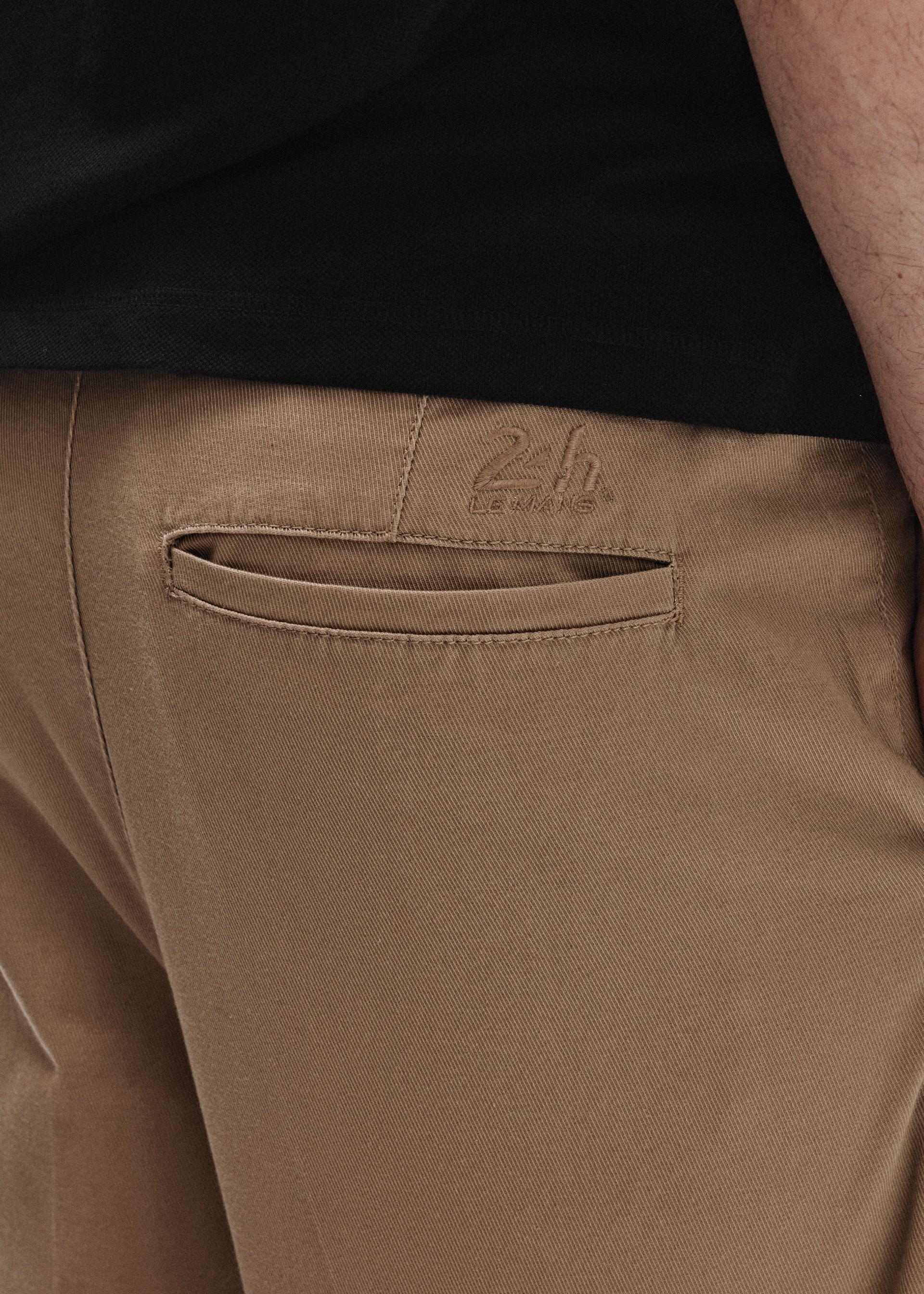 Брюки чіноси чоловічі Diverse LM24 NATANIEL р. 34 Бежевий (5905384105745) - фото 3