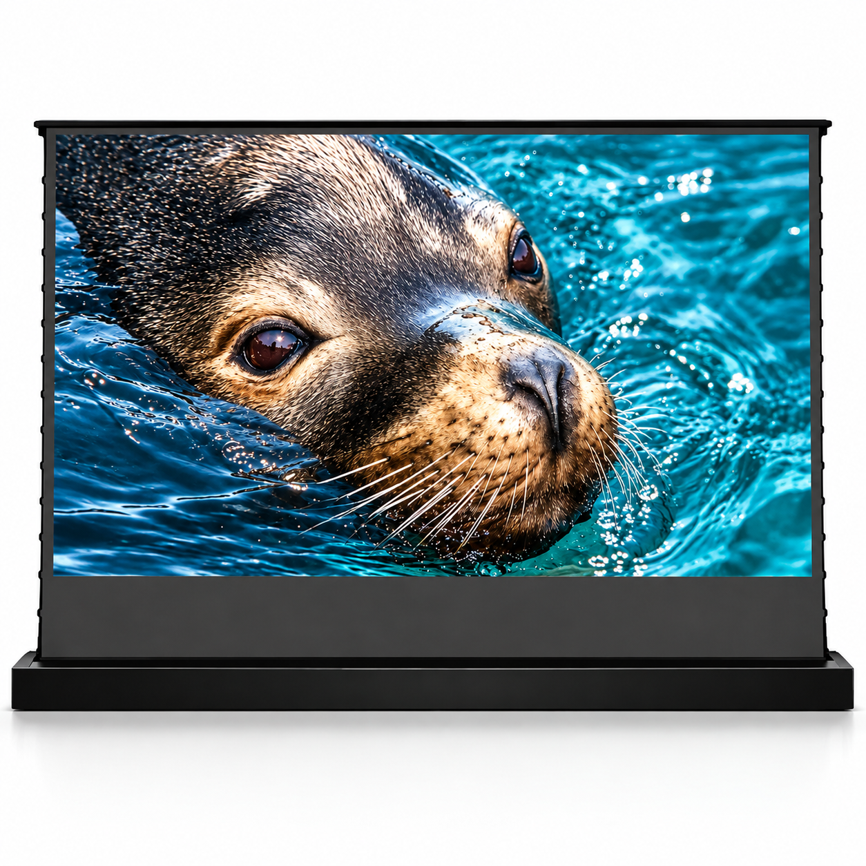 Экран для проектора напольный Vivid Storm ALR 16:9 4K Ultra HD моторизованный с пультом 133" (38064386) Экран для проектора напольный Vivid Storm ALR 16:9 4K Ultra HD моторизованный с пультом 133" (38064386)