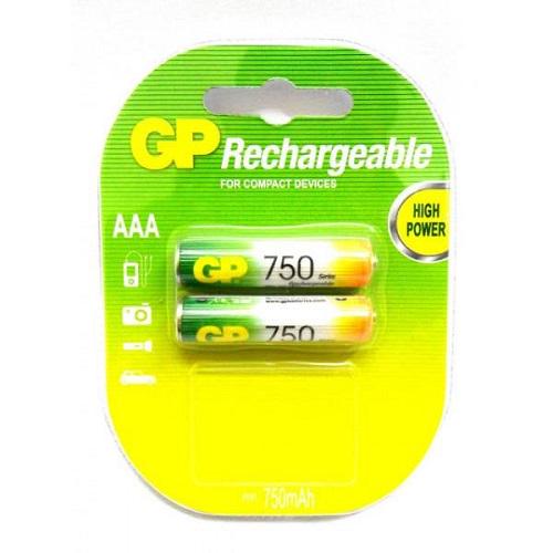 Акумулятор GP Rechargeable R03750 мАг Ni-Mh